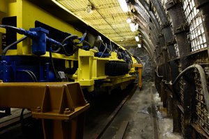 Tunnelfräser im Anschauungsbergwerk