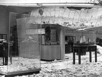 Kriegsschäden im Bergbau-Museum, ca. 1943 – 1945