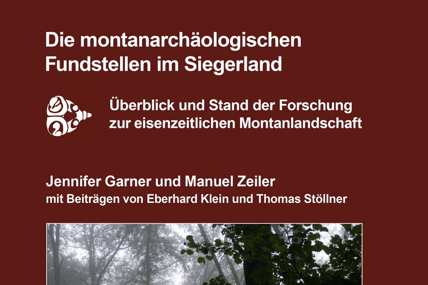 Ausschnitt Cover Anschnitt Beiheft 43 Auschnitt des Anschnitt Beihefts 43 mit Titel und Foto von einem Wald