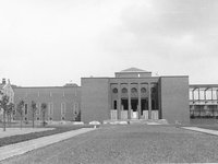 Unvollendeter Neubau des Bergbau-Museums Bochum, ca. 1943